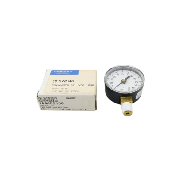 ASHCROFT 20W1005PH 02L XZG 100# 5WH46 0-100PSI NSMP