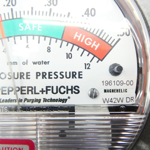 PEPPERL+FUCHS 196109-00 15PSI 0-.50 NSNP