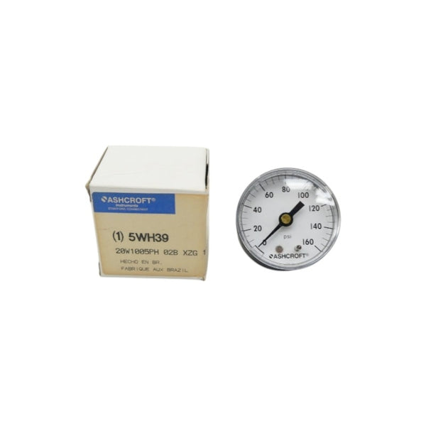 ASHCROFT 20W1005PH 02B XZG 160# 5WH39 0-160PSI NSMP