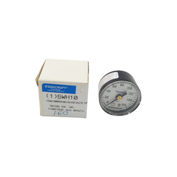 ASHCROFT 15W1005PH01BXSFZG7F160# 5WH10 0-160PSI NSMP