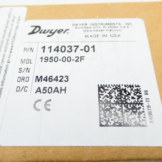 DWYER 114037-01 1950-00-2F NSFS
