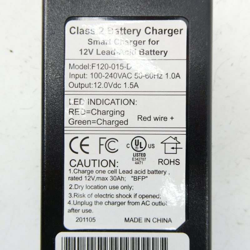 CHARGER F120-015-D 100-240VAC 1.0A NSNP