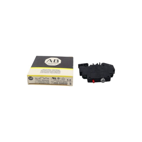 ALLEN BRADLEY 1492-GH050 SER. B 250VAC 5.0A (BK/YL) NSMP