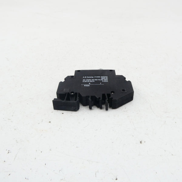 ALLEN BRADLEY 1492-GH050 SER. B 250VAC 5.0A (BK/YL) NSMP