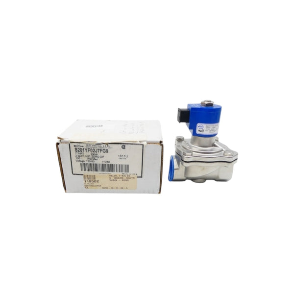 GC VALVES S201YF02J7FG9 110/120V 0.150A 100PSI 1" NSMP