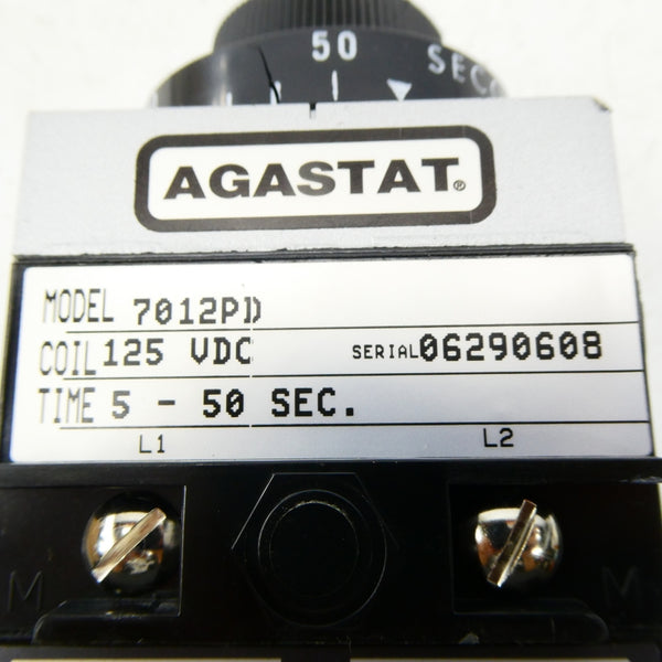 AGASTAT 7012PD 125VDC 5-50S NSMP