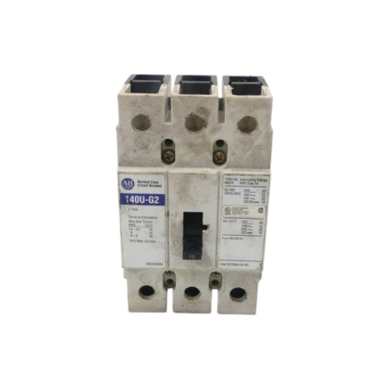 ALLEN BRADLEY 140U-G2 480V 15A NSNP