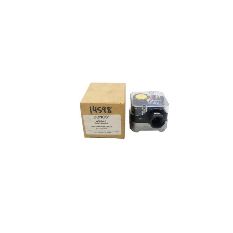 DUNGS GAO-A4-4-5 46014-5 120VAC 10A 2-20"WC NSMP
