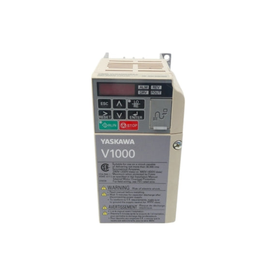 YASKAWA ELECTRIC CIMR-VU2A0004BAA 200-240V 3.9/2.9A REV. C NSNP