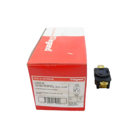PASS & SEYMOUR L630-R 250V 30A (PKG OF 10) NSMP