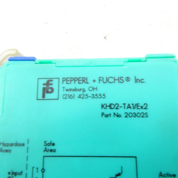 PEPPERL+FUCHS KHD2-TA1/EX2 20302S NSMP