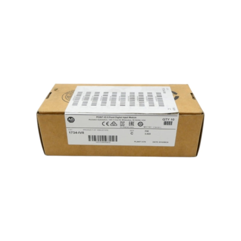 ALLEN BRADLEY 1734-IV8 SER. C F/W 3.022 (PKG OF 10) DATE: 2016 NSFS