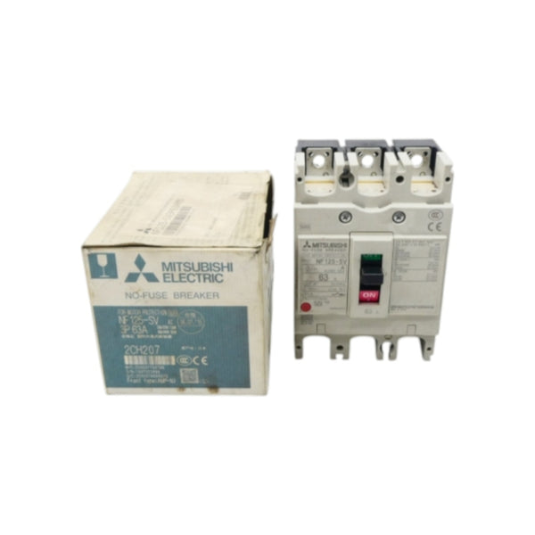 MITSUBISHI NF125-SV3P63A 600V 63A NSMP