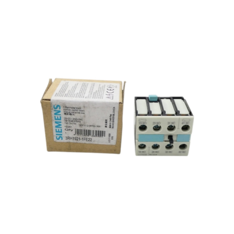 SIEMENS 3RH1921-1FE22 240V 10A NSMP