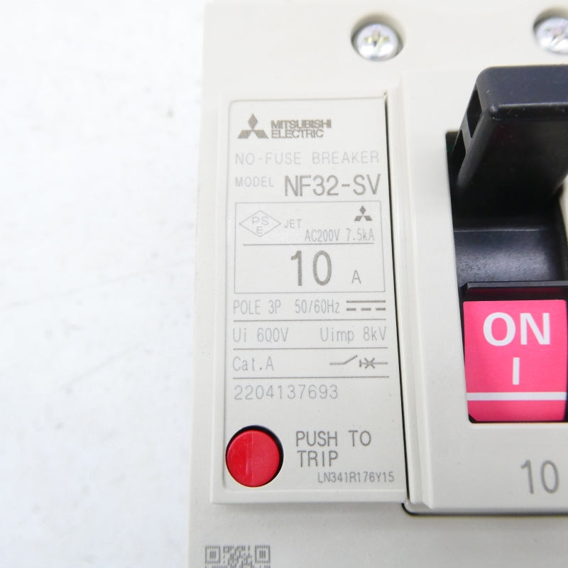 MITSUBISHI NF32-SV-3P-10A 600V 10A NSMP