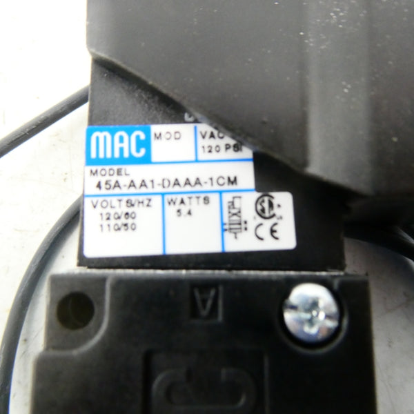 MAC 45A-AA1-DAAA-1CM 110/120V 120PSI NSMP