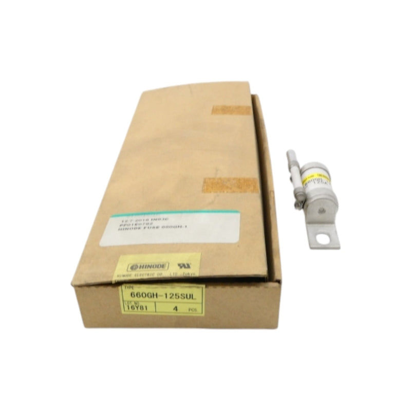HINODE 660GH-125SUL 600VAC/DC 125A (PKG OF 4) NSMP