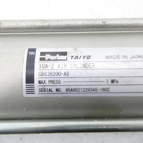 PARKER CB63B200-AB 10A-2 NSNP