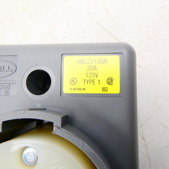 HUBBELL HBL2310SR 125V 20A (PKG OF 7) NSMP