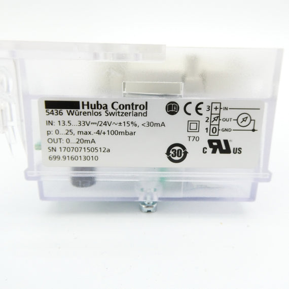 HUBA CONTROL 699.916013010 13.5-33V NSMP