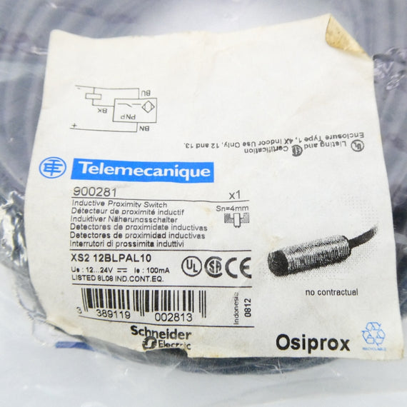 TELEMECANIQUE XS212BLPAL10 12-24V NSMP