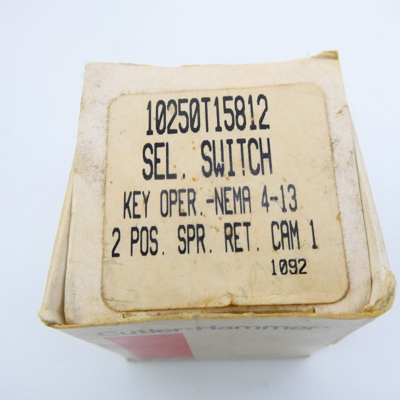 CUTLER HAMMER 10250T15812 (NO KEY) NSMP