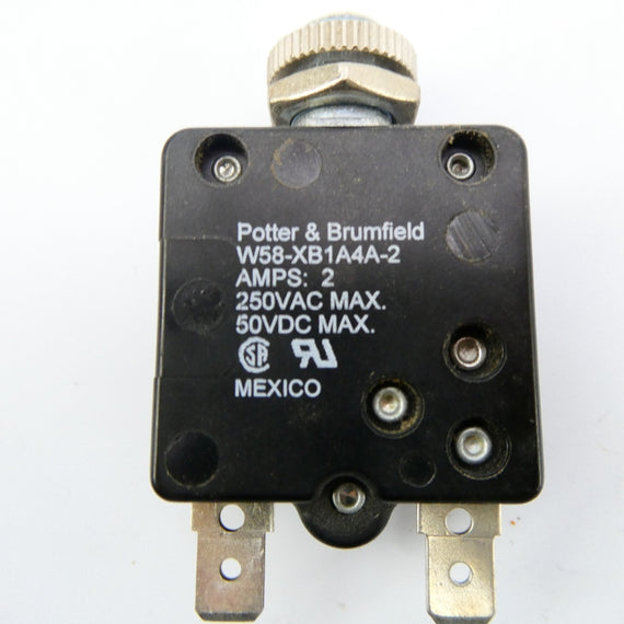 POTTER & BRUMFIELD W58-XB1A4A-2 250VAC 2A NSNP