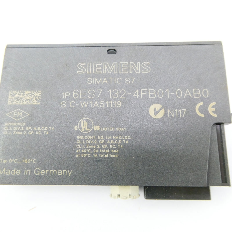 SIEMENS 6ES7132-4FB01-0AB0 (AS PICTURED) NSNP