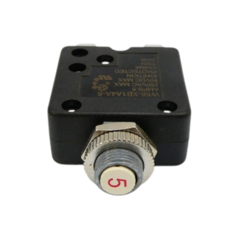 CIRCUIT BREAKER W58-XB1A4A-5 250VAC 5A NSNP