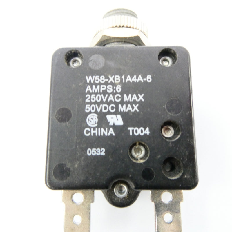 TYCO ELECTRONICS W58-XB1A4A-6 250VAC 6A NSNP