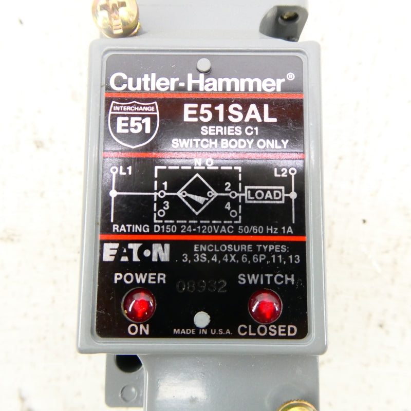 CUTLER HAMMER E51ALS5 SER. C1 24-120VAC NSMP