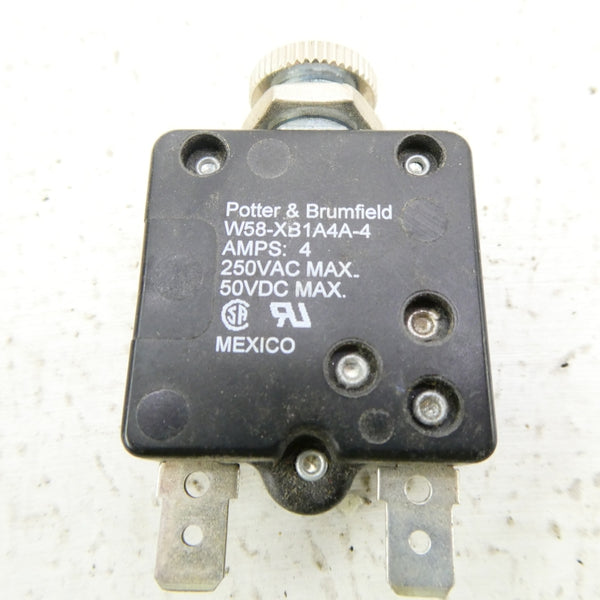POTTER & BRUMFIELD W58-XB1A4A-4 250VAC 4A NSNP