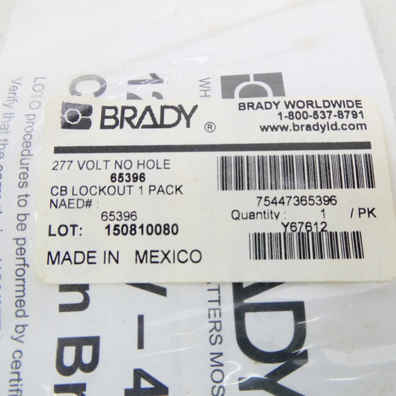 BRADY 65396 277V NSMP