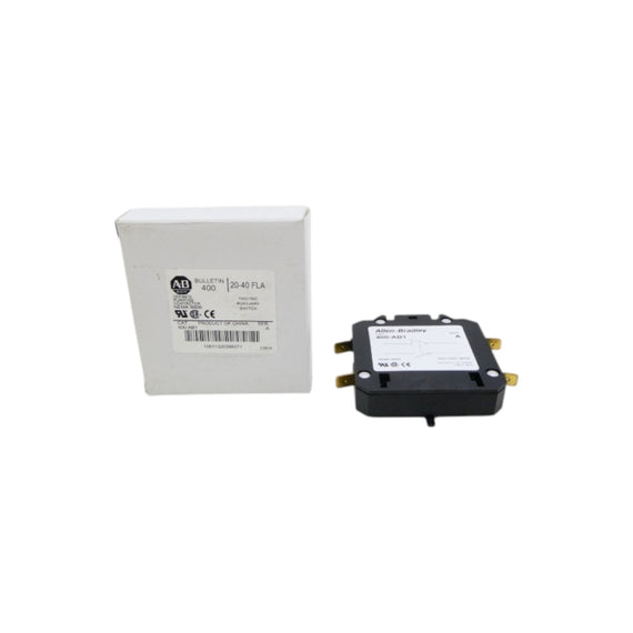 ALLEN BRADLEY 400-AB1 SER. A 600VAC (WH) NSMP