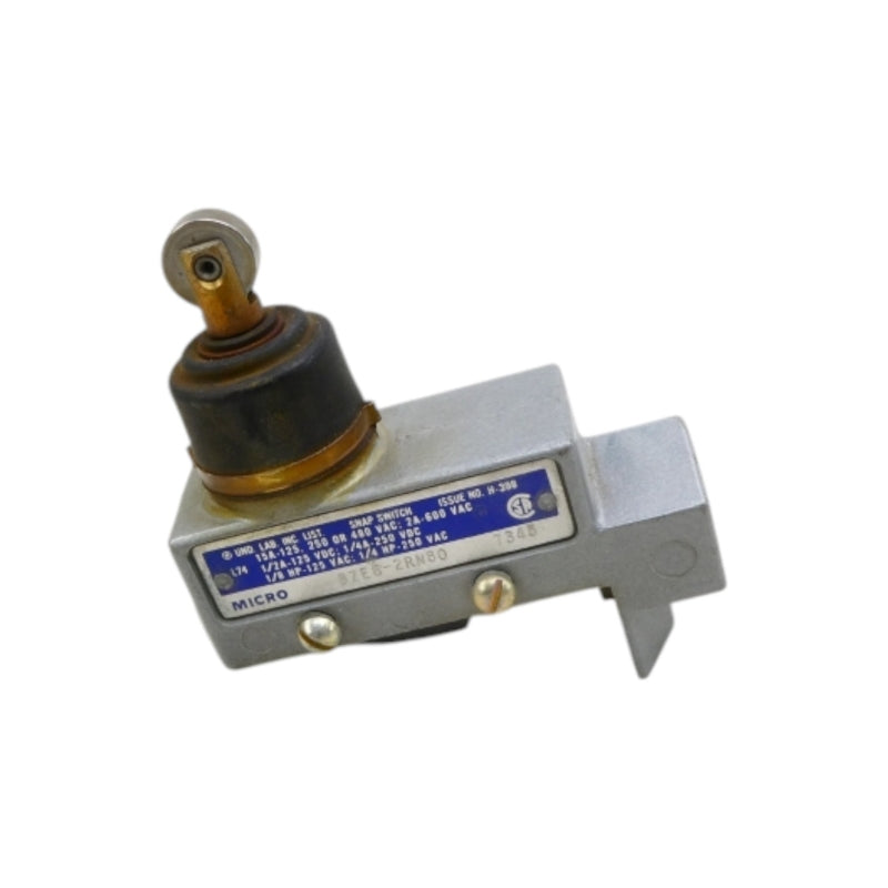 MICRO SWITCH BZE6-2RN80 600VAC 2A (AS PICTURED) NSNP