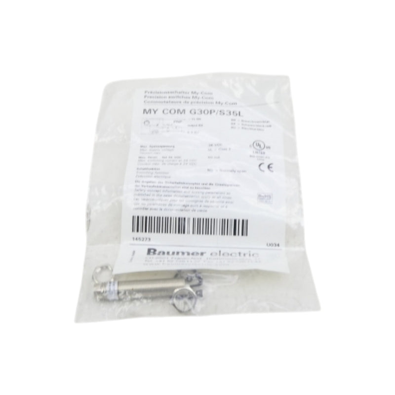 BAUMER MYCOMG30P/S35L 36VDC NSMP