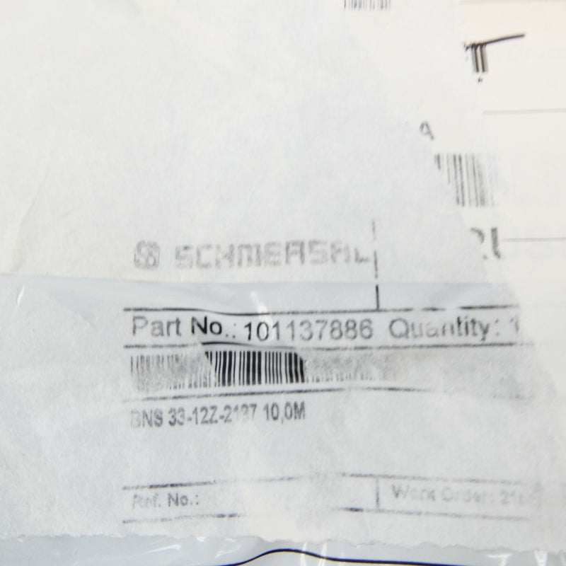 SCHMERSAL 101137886 BNS33-12Z-213710.0M NSMP
