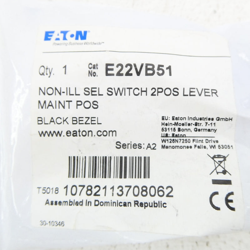 EATON E22VB51 SER. A2 NSMP