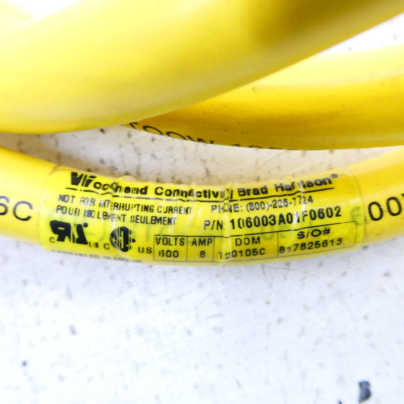 DANIEL WOODHEAD 106003A01F0602 600V 8A NSNP