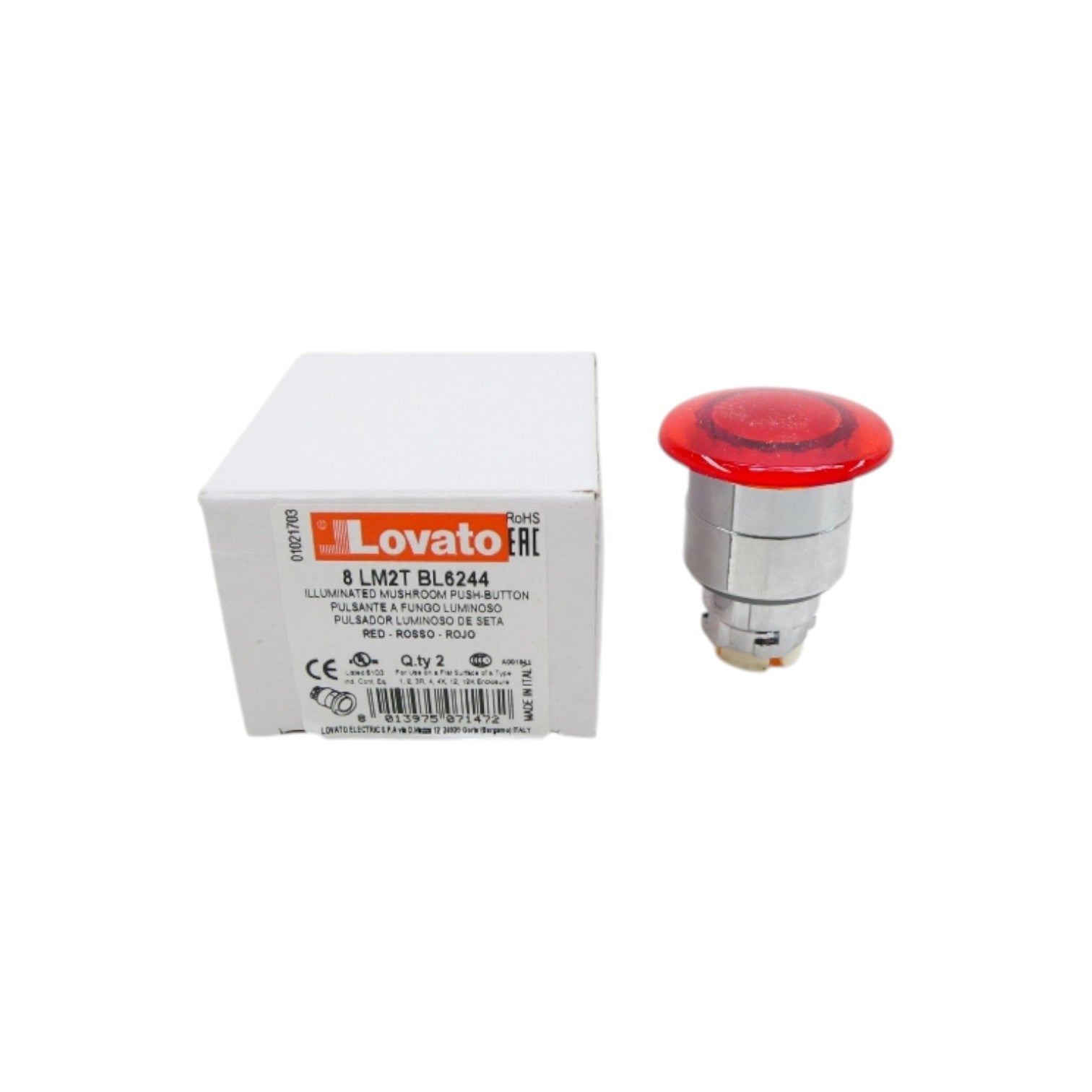 LOVATO 8LM2TBL6244 (PKG OF 2) NSMP