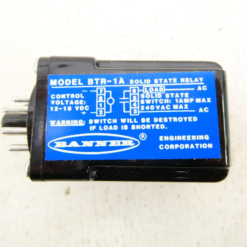 BANNER ENGINEERING BTR-1A 12-18VDC NSMP