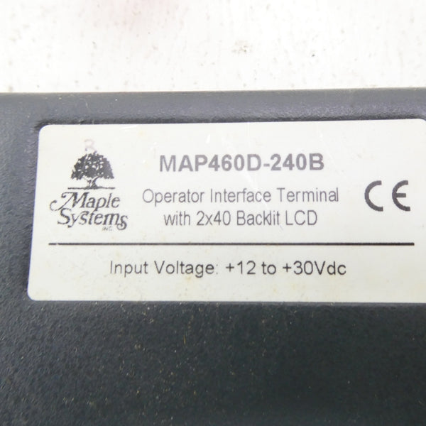 MAPLE SYSTEMS MAP460D-240B 12-30VDC NSNP