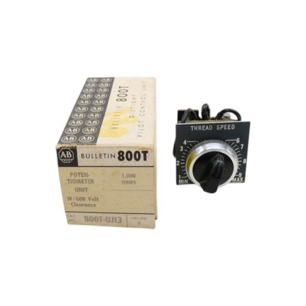 ALLEN BRADLEY 800T-UJ13 SER. A (BK/YL) NSMP