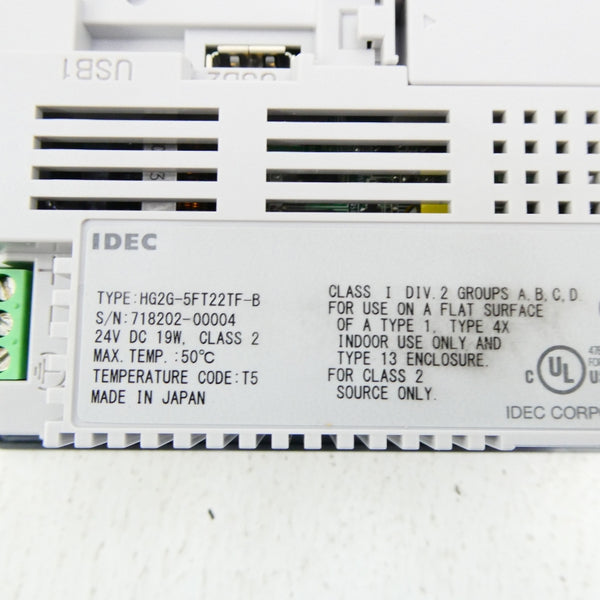 IDEC HG2G-5FT22TF-B 24VDC NSMP