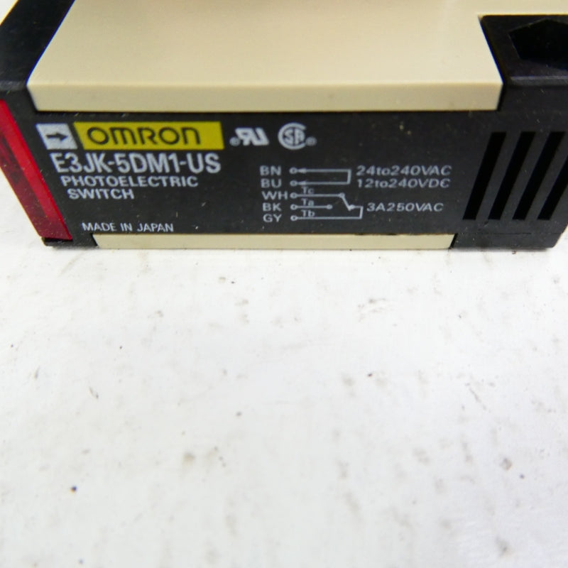 OMRON E3JK-5M1-US 24-240VAC 2M NSMP
