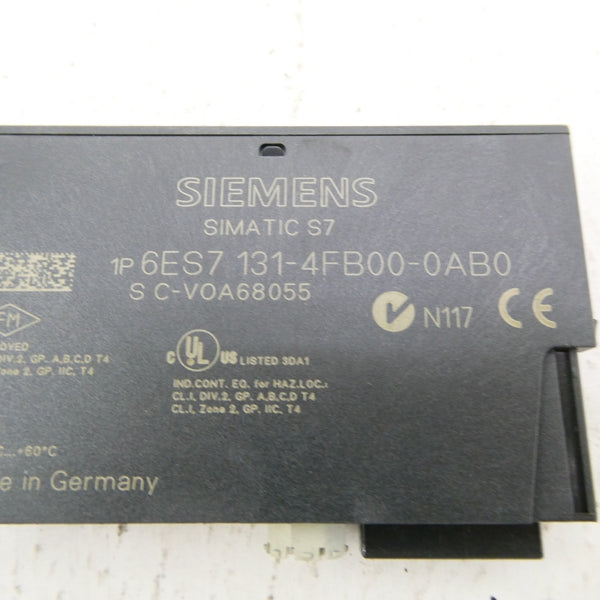 SIEMENS 6ES7131-4FB00-0AB0 230VAC NSNP