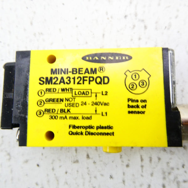 BANNER ENGINEERING SM2A312FPQD 26844 24-240VAC NSMP