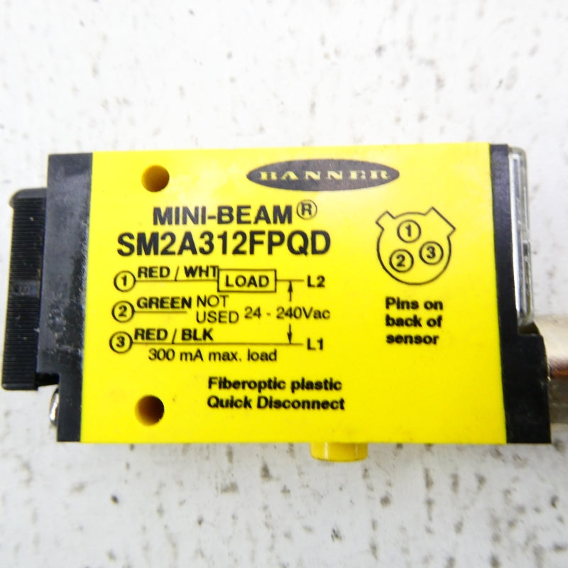 BANNER ENGINEERING SM2A312FPQD 26844 24-240VAC NSMP