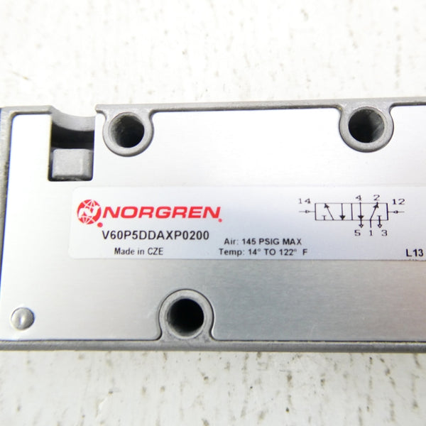 NORGREN V60P5DDAXP0200 145PSI NSMP
