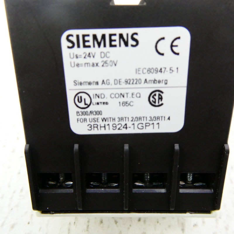 SIEMENS 3RH1924-1GP11 24VDC NSMP
